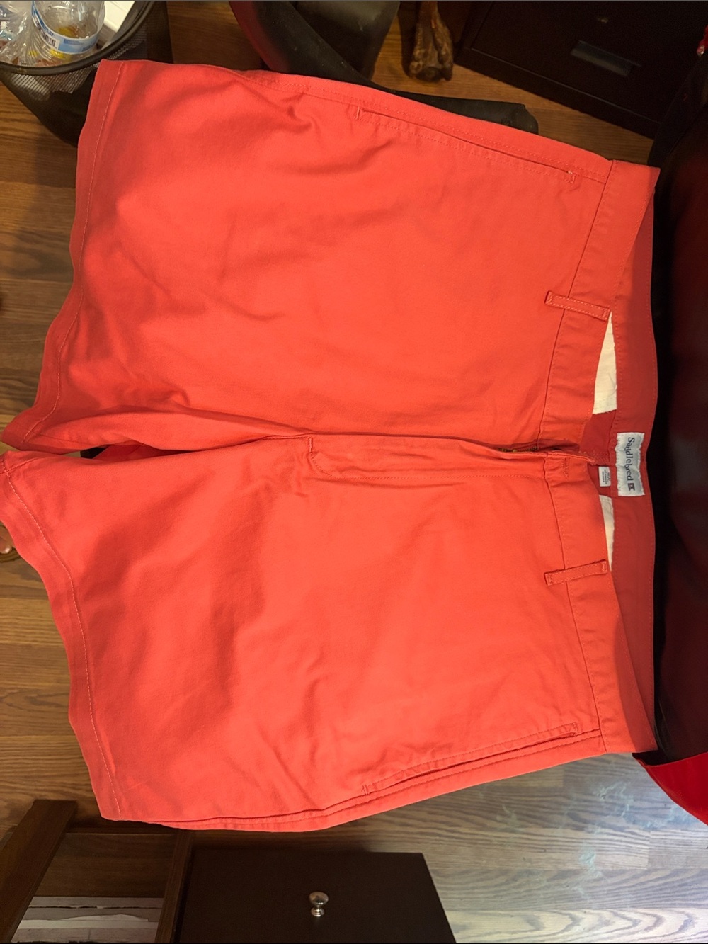 Saddlebred Coral Flat Front Men’s Shorts